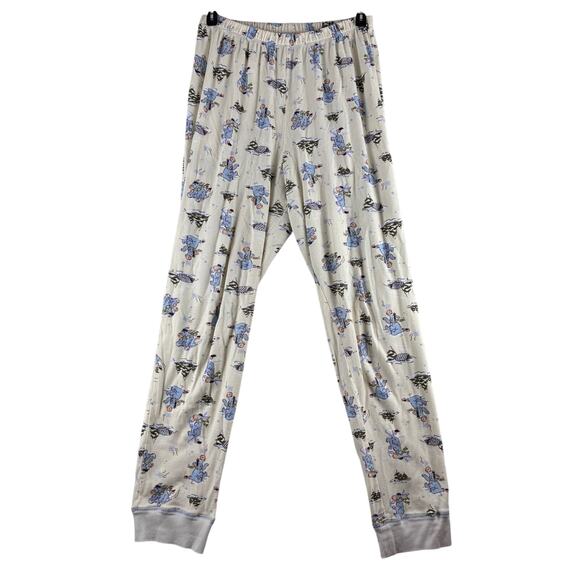 Disney Winnie the Pooh Eye-ore Pajama Pants Women's Medium 100% Cotton Soft Cozy - Picture 1 of 9